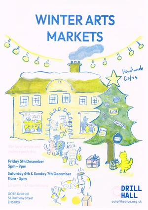 Poster for Winter Arts Markets