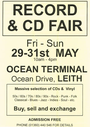 Poster for Record & CD Fair