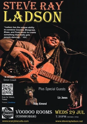 Poster for Steve Ray Ladson