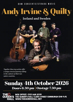 Poster for Andy Irvine & Quilty