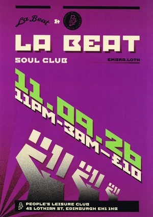 Poster for La Beat